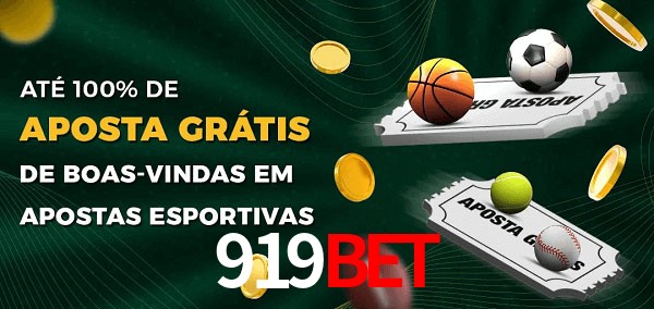 919bet Ate 100% de Aposta Gratis